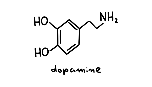 Dopamine molecule